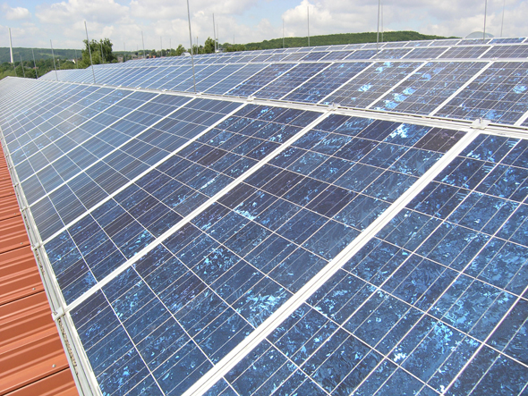 Die Photovoltaikanlage von Mark-E in Hagen-Hengstey