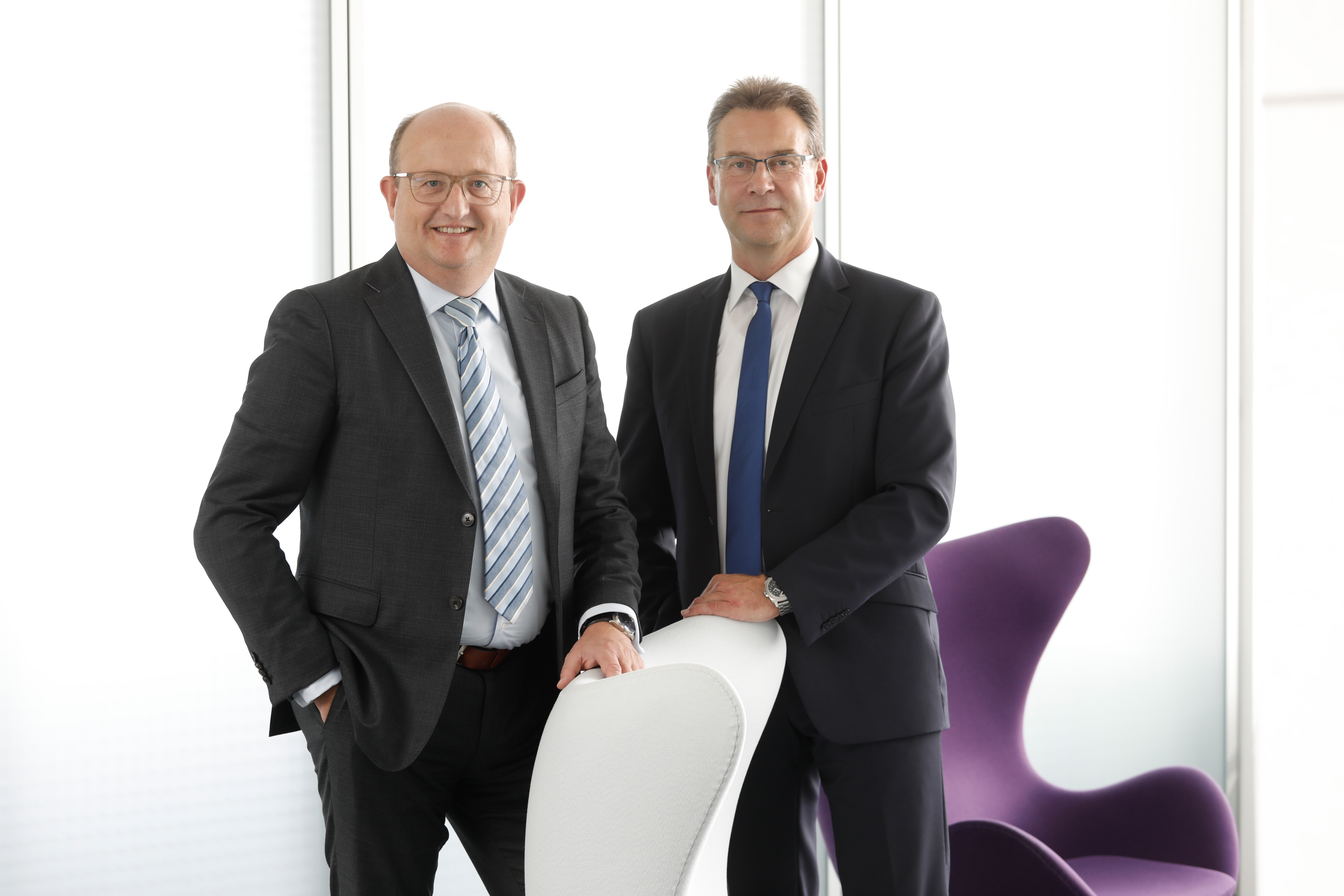 ENERVIE Vorstand Erik Höhne und Volker Neumann